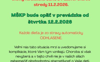 DôLEŽITÉ – Sekčov