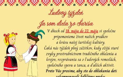 Som dieťa zo Šariša